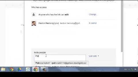 Creating and Sharing a Google Doc and Folder in Drive