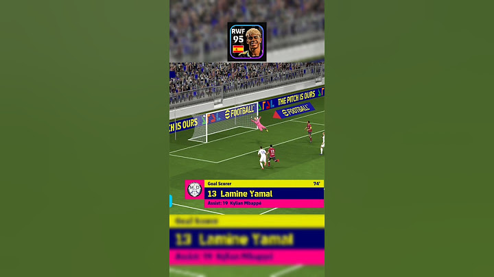 lamine Yamal Solo Goal ⚽🥅 | efootball