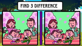 Spot the difference | Find 3 Differences | Quiz | ChooseFun | Attention games screenshot 5