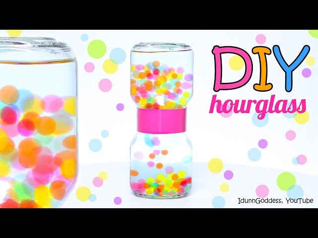 How To Make An Orbeez Hourglass – DIY Water Beads Liquid Hourglass