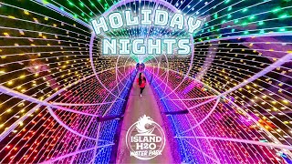 Celebrate The Season Island Style at Holiday Nights at Island H2O Water Park, Kissimmee, Florida!