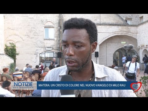 MATERA: UN CRISTO DI COLORE NEL NUOVO VANGELO DI MILO RAU