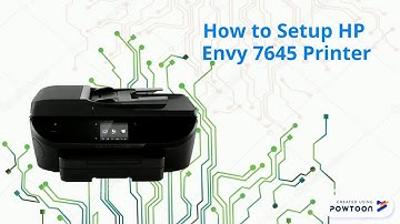 How to Setup HP Envy 7645 printer | Driver Download ( New 2020 User Guide )