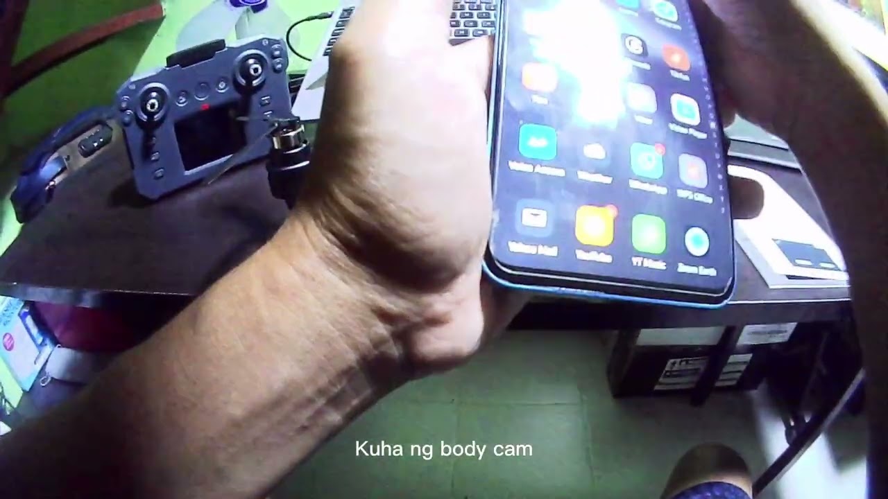 Installing the app for K12 Max Drone to Android phone