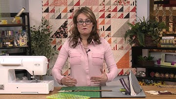 My First Quilt - Episode 29 Preview - Simple Quilt Blocks: Nutmeg & Cinnamon