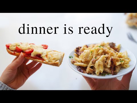 Easy Dinners to Impress! fancy vegan meals