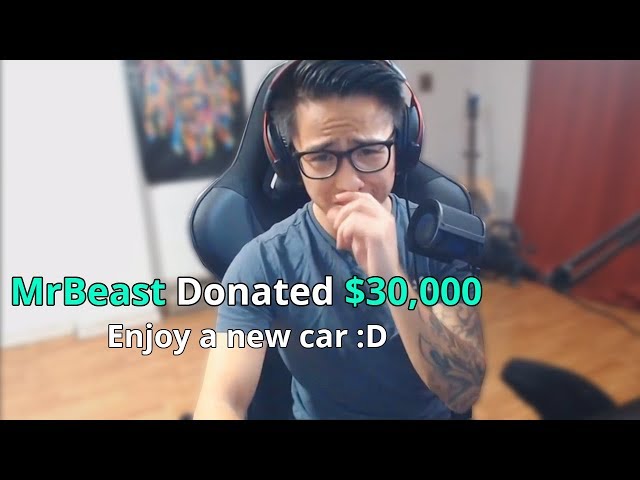 I Donated $30,000 To A Random Twitch Streamer (world record)