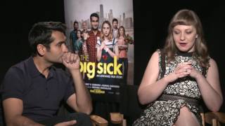 The Big Sick: Kumail Nanjiani \& Emily V. Gordon Exclusive Interview | ScreenSlam