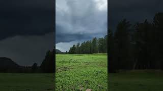 Thunder Storm On The Lake Greer AZ August 2022