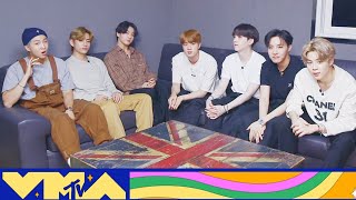 BTS Share Their Top 7 Favorite Music Videos \& Talk 'Dynamite' | MTV News