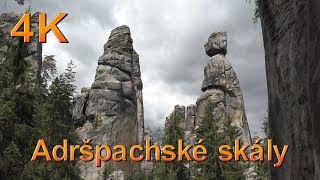 Adršpašsko-Teplické skály - Adršpach - 4K Ultra HD