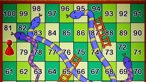 Snakes and ladders game play 🐍 | snake ladder