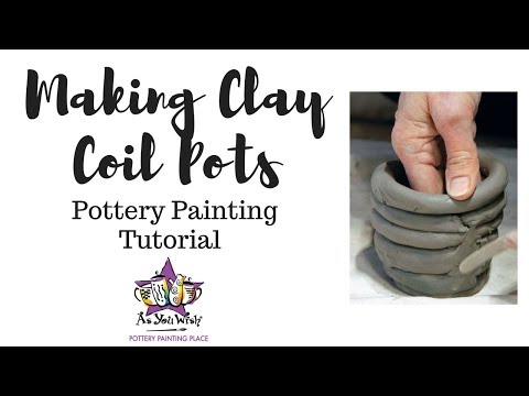 How to make a Clay Coil Pot | As You Wish Pottery Painting