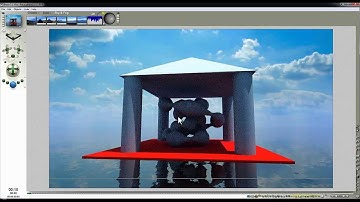 Bryce 20 minute project - Put a photo in the sky and improve your lighting 2 - by David Brinnen.