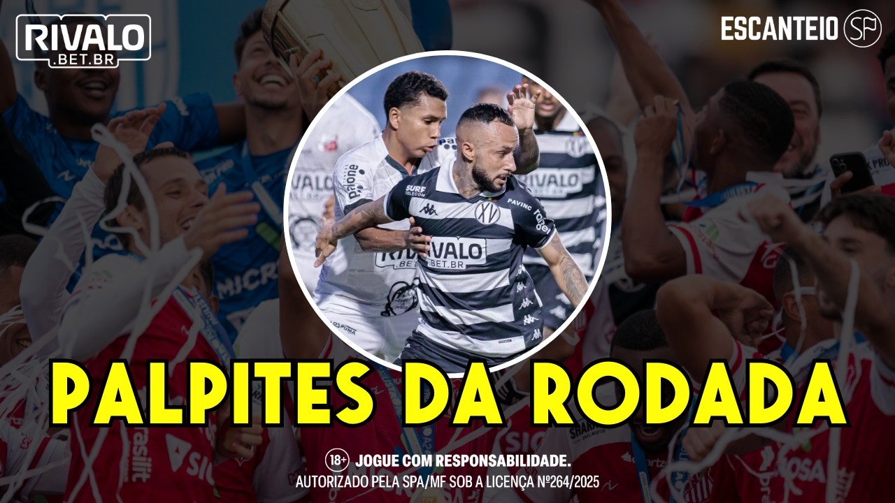 Palpites: 14ª rodada do Paulistão A2 Rivalo, 10ª rodada da Série A3 e 7ª rodada da Série A4