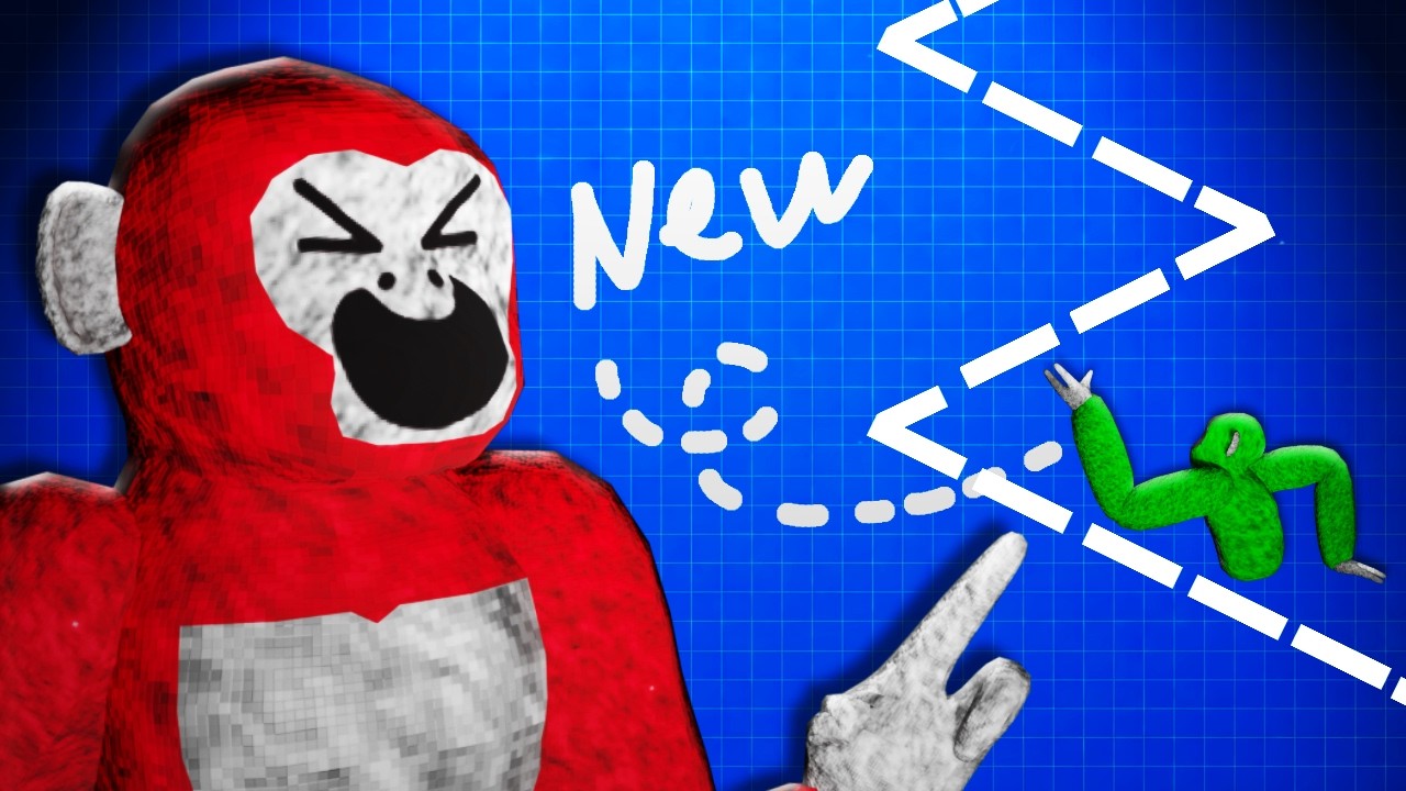 Fingerpainter Plays Scary Baboon And Regrets It...