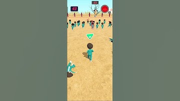 part 🚷💔😭 squid game 3D play with k sniper challenge #squidgame #jondada #trending #viralvideos