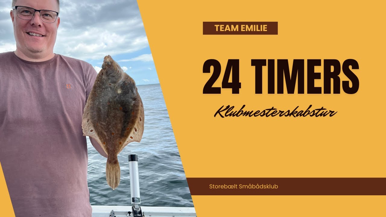 Artsfiskeri i Storebælt - 24 timers klubmesterskabstur