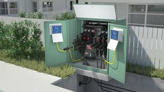 Elastimold® 600 A dual-port elbow - Add accessories without taking up more space