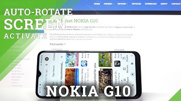 How to Turn Off Auto Rotate Screen in NOKIA G10 - Stop Auto Rotate Screen