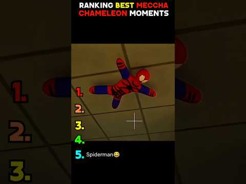 😂 Ranking the Best Meccha Chameleon Moments!