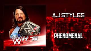 WWE: AJ Styles - Phenomenal [Entrance Theme] + AE (Arena Effects)