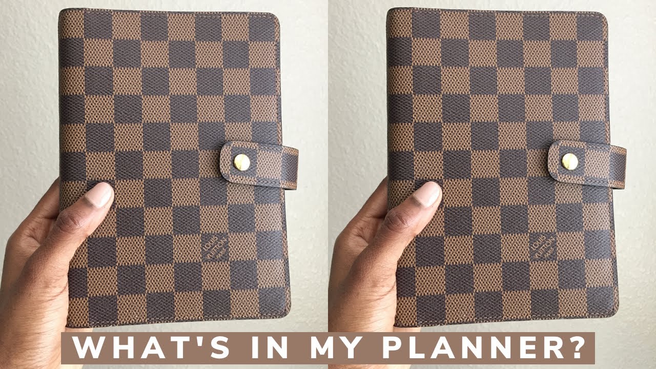 WHAT S IN MY LOUIS VUITTON MM AGENDA YouTube what-s-in-my-louis-vuitton-mm-agenda-youtube