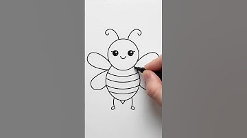 Easy Bee Drawing Tutorial: Simple Step-by-Step Guide