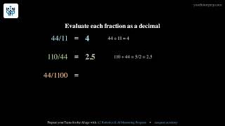 2024 AMC 8 – Problem 2: Adding Fractions to a Decimal | Your Future Prep