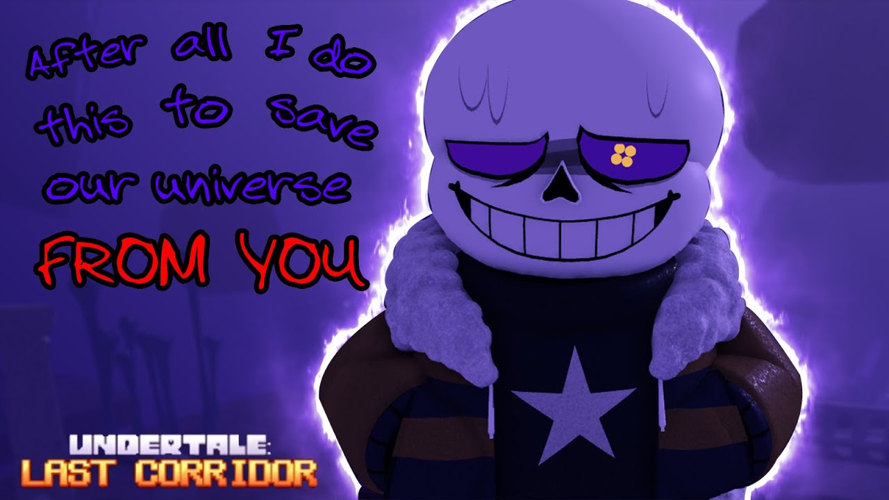 VERY OP CHARACTER!!! Undertale: Last Corridor Reworked Horror Sans Gameplay  