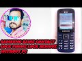 Samsung b310e phone lock contact lock khole