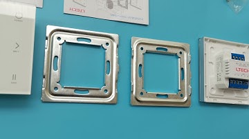 LTech E4 touch panel RGBW LED controller - kutop.com