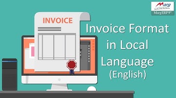 Invoice Format in Local Language [English]