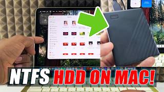 how to use ntfs hard drive on mac?