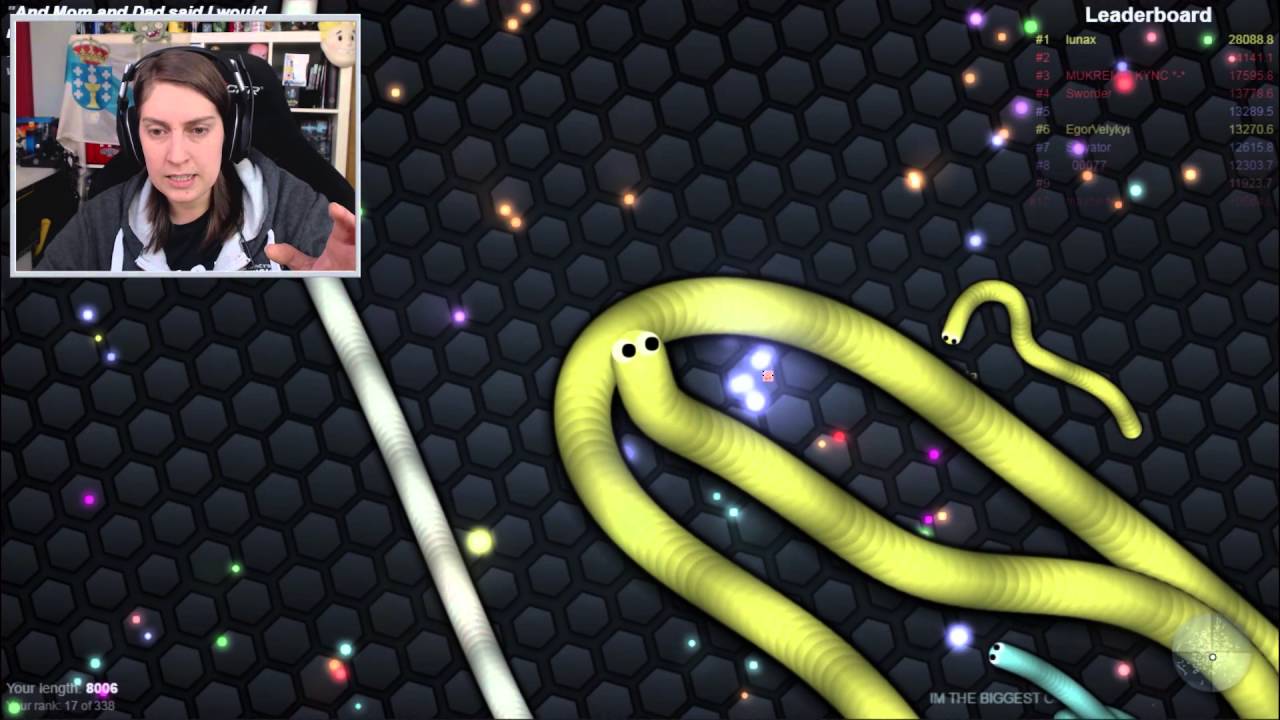 DESESPERACIÓN TOTAL | SLITHER.IO videojuegos ps4
