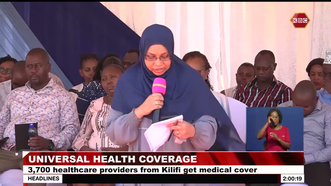 UHC I 3,700 healthcare suppliers from Kilifi get medical cowl