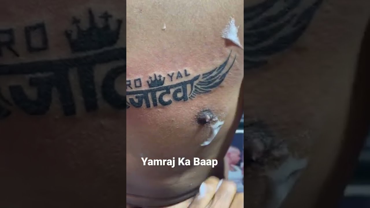 Kesa lega bhai ka tattoo ##Sunil tattoo studio alwar capital galleria  reliance mall manu marg alwar | Instagram