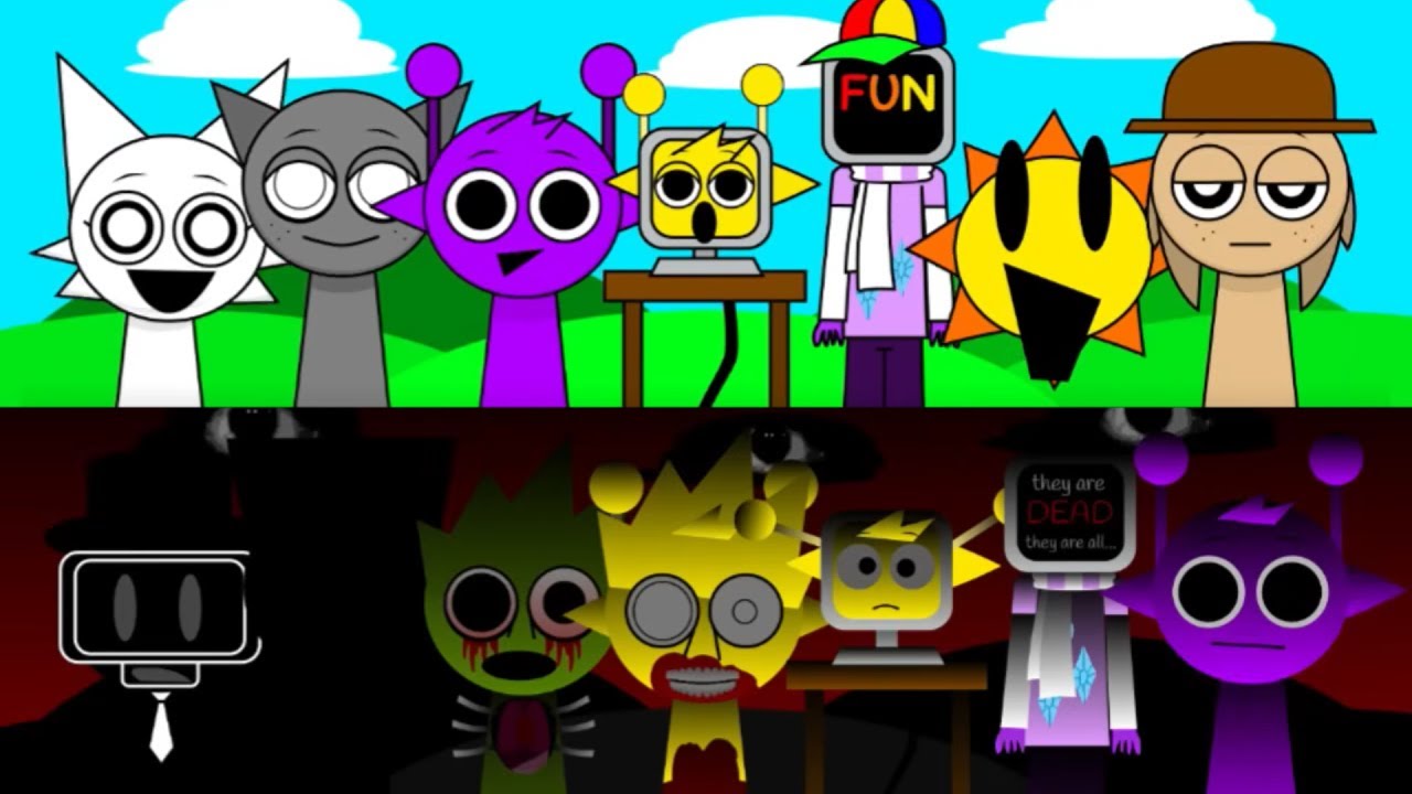 Sprunki SWAPPED But Retaken Mr. Fun Computer🖥️👀incredibox sprunki ...