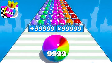 Ball Run 2048 - Gameplay Walkthrough (Part Levels 06) - (iOS, Android) - Android Yt Games