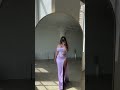 Lite Purple satin dress 🔥😍❤️💯 best insta reels 🔥🥰❣️