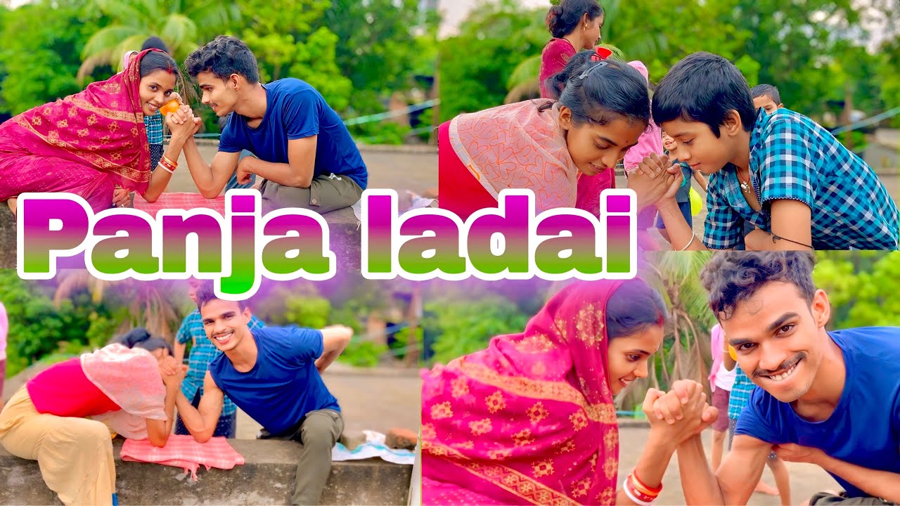 😂💪 Sali, Jija & Wife Ka Jabardast Masti Bhara Panja Challenge!