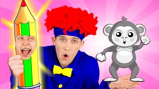 Funny Drawing Magic Pencil | Dominoki Kids Songs