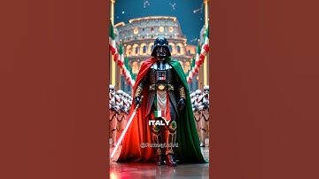 Every Country Gets a Darth Vader Makeover!