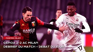 Genoa 2-2 Ac Milan La Priorité Du Mercato Hivernal Nostro Milan Serie A 2020-2021