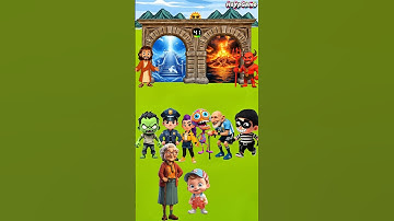 The child sent everyone heaven or hell? 🤔😈 #animation #shorts