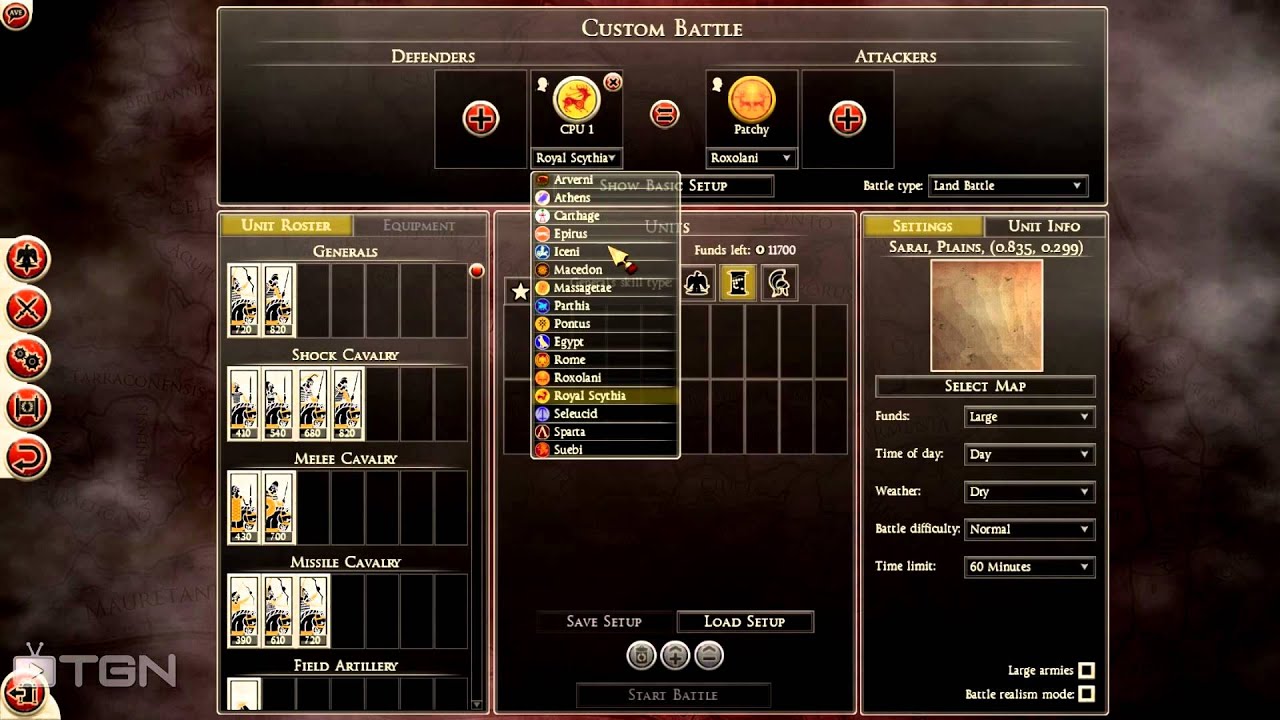 rome total war 2 factions