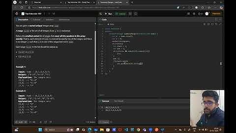 Summary Ranges | LEETCODE | TOP INTERVIEW 150 | C++ #leetcode #codeprep #education #dsa #cpp