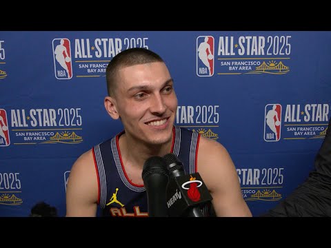 Tyler Herro | 2025 NBA All-Star Postgame Interview | February 16, 2025