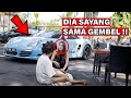 Begini Reaksi Cewe Manis ini Ketemu GEMBEL SULTAN BAWA PORSCHE !!