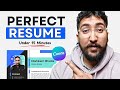 How To Create A Job Landing Resume Using Canva? For Creatives Only